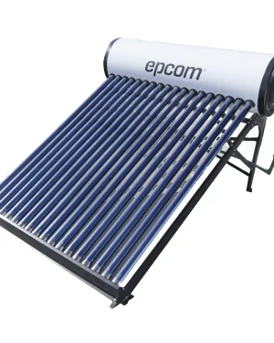 Bóiler Solar de Baja Presión con 18 Tubos de Vacío de 180 L Resistentes a Granizo de Hasta 25 mm/ l, Incluye Anodo de Magnesio