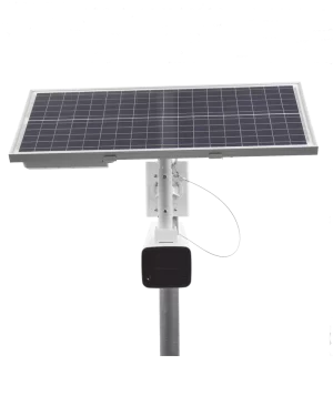 Kit Solar IP All in One / Cámara Bala ColorVu 4 Megapixel / Lente 4mm / Panel Solar / Batería de Respaldo de Litio 23.2Ah (Hasta 24 Días) / Conexión 4G / Accesorios de Instalación