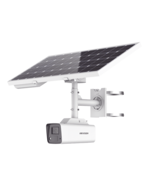 Kit Solar IP All in One / Cámara Bala ColorVu 4 Megapixel / Lente 4mm / Panel Solar / Batería de Respaldo de Litio 23.2Ah (Hasta 24 Días) / Conexión 4G / Accesorios de Instalación