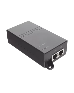 Inyector PoE estándar 802.3at Gigabit 30w