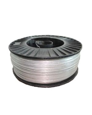 Bobina de 500 Metros / Cable de Aluminio Reforzado / 14 AWG / Para Intemperie / Ideal para Cercas Electrificadas